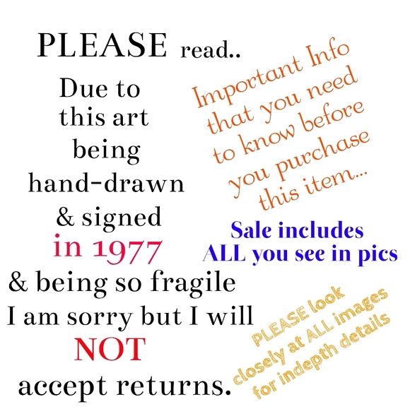 Rare '77 Elvis Presley 5 image Signed &Sketch by Glen Fortune Banse +mount/frame - Picture 13 of 16